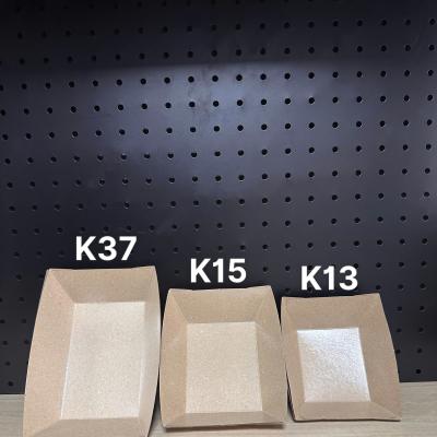 Khay Giấy Thực Phẩm Kraft 2